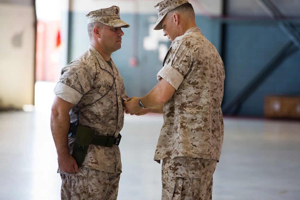 VMAQ-3 Change of Command