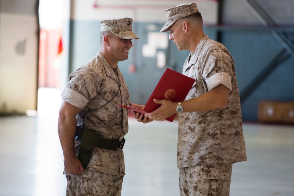 VMAQ-3 Change of Command