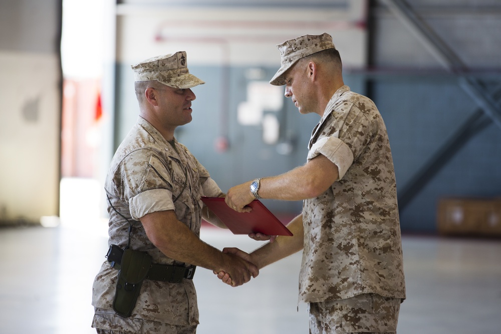 VMAQ-3 Change of Command