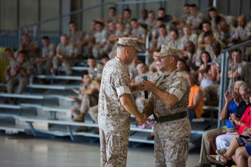 VMAQ-3 Change of Command