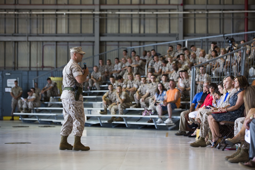 VMAQ-3 Change of Command