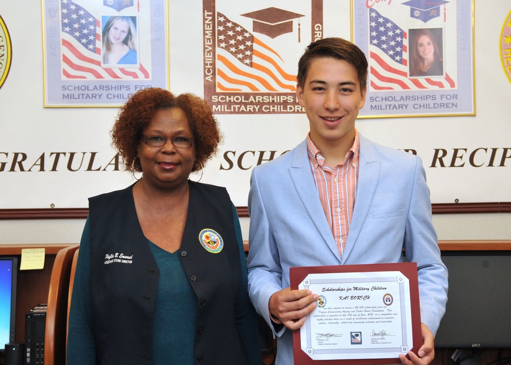 LAAFB winners receive scholarships from DECA and Fisher House Foundation
