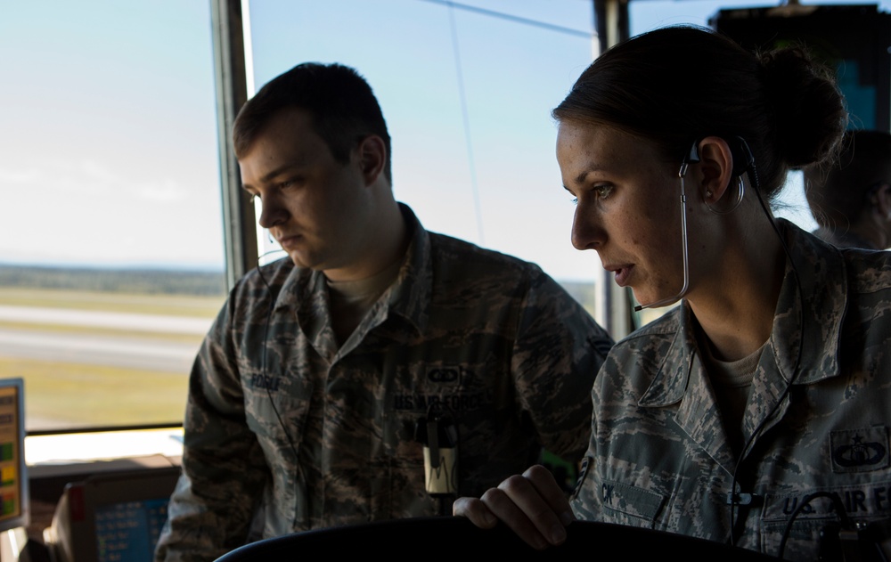 Air traffic controllers keep skies safe