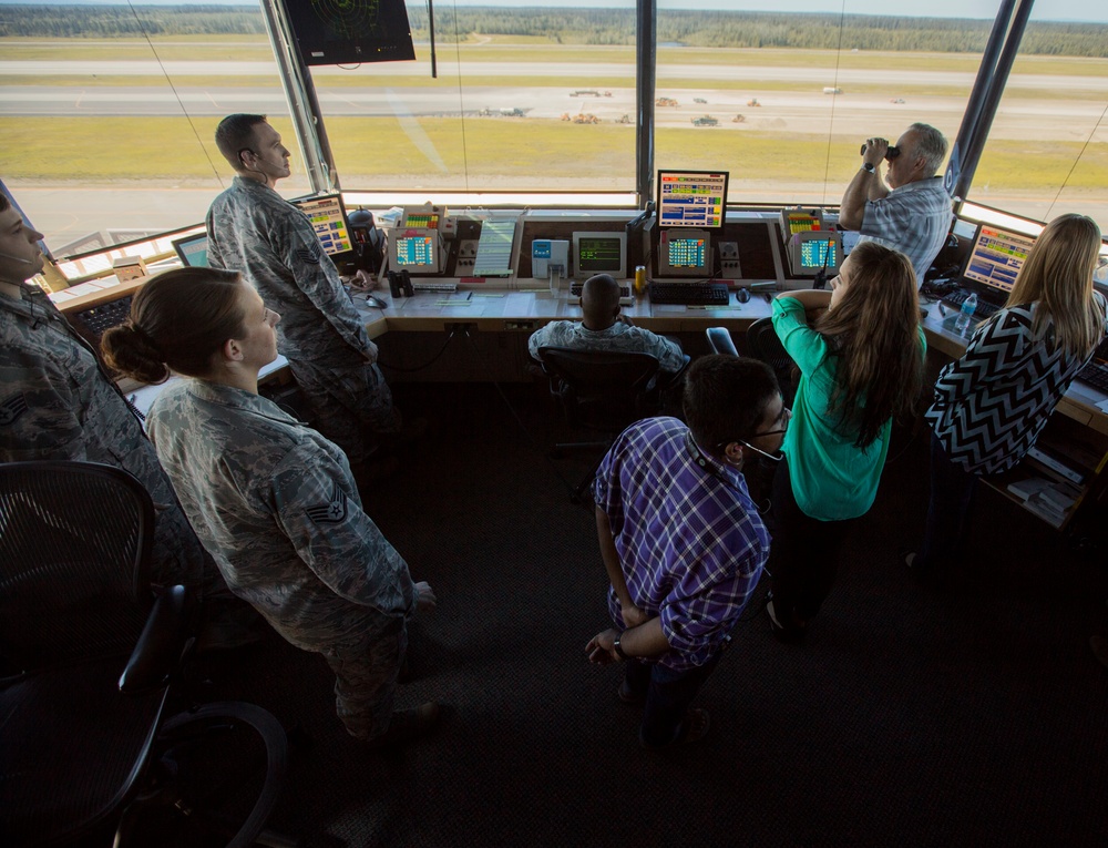 Air traffic controllers keep skies safe