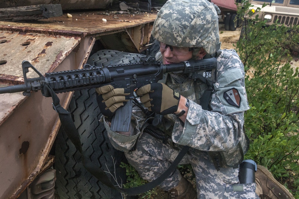 New Jersey National Guard and Marines perform joint training