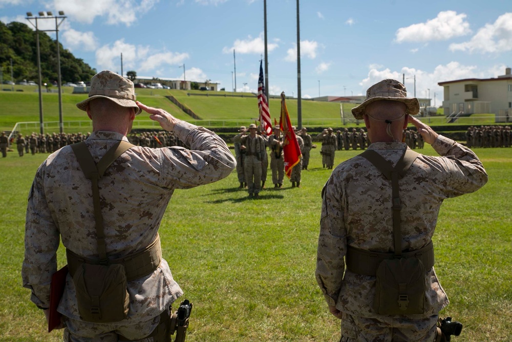 Santiago takes charge as 3rd Marine Division Sgt. Maj.