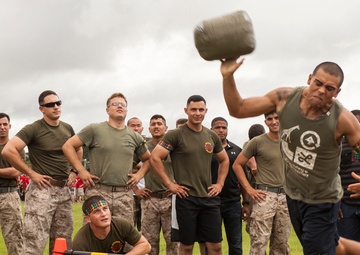 Highland Games Test Marines’ Strengths