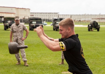 Highland Games Test Marines’ Strengths