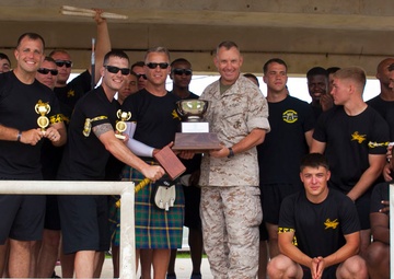 Highland Games Test Marines’ Strengths