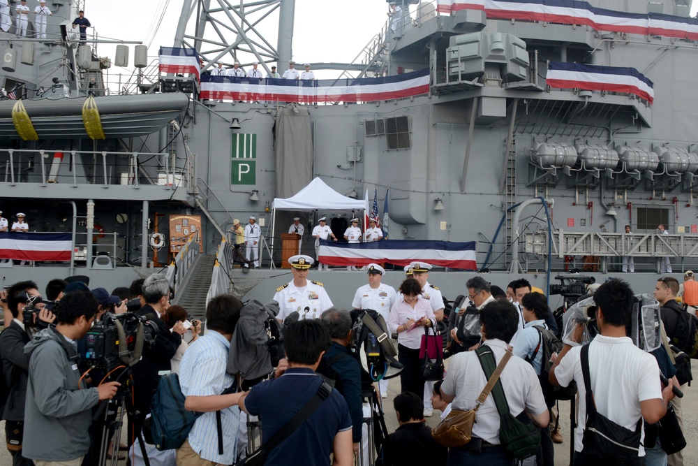 USS Chancellorsville operations