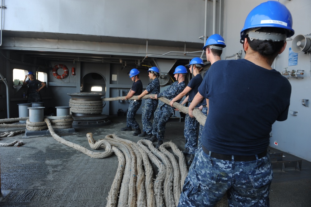 USS George H.W. Bush operations