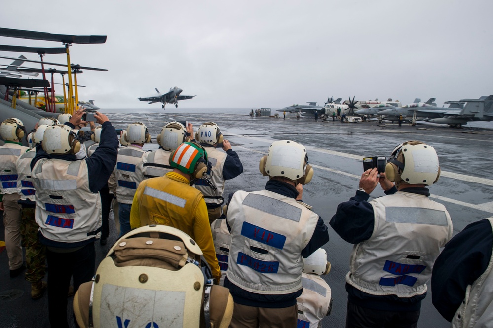 USS George Washington operations