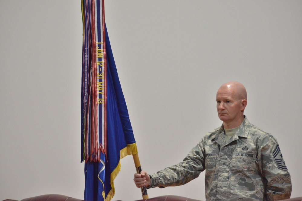 Grand Slam Wing welcomes Brig Gen. James as new commander at change of command