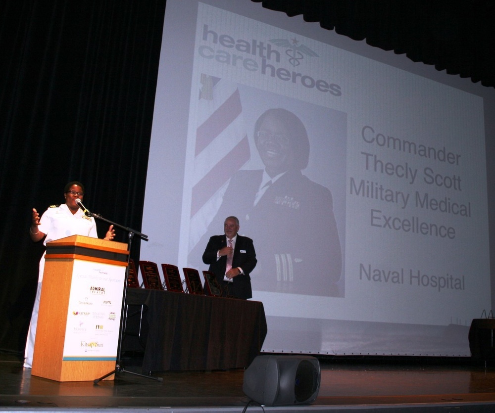 Health Care Heroes Award presented to Naval Hospital Bremerton Nurse Corps Officer