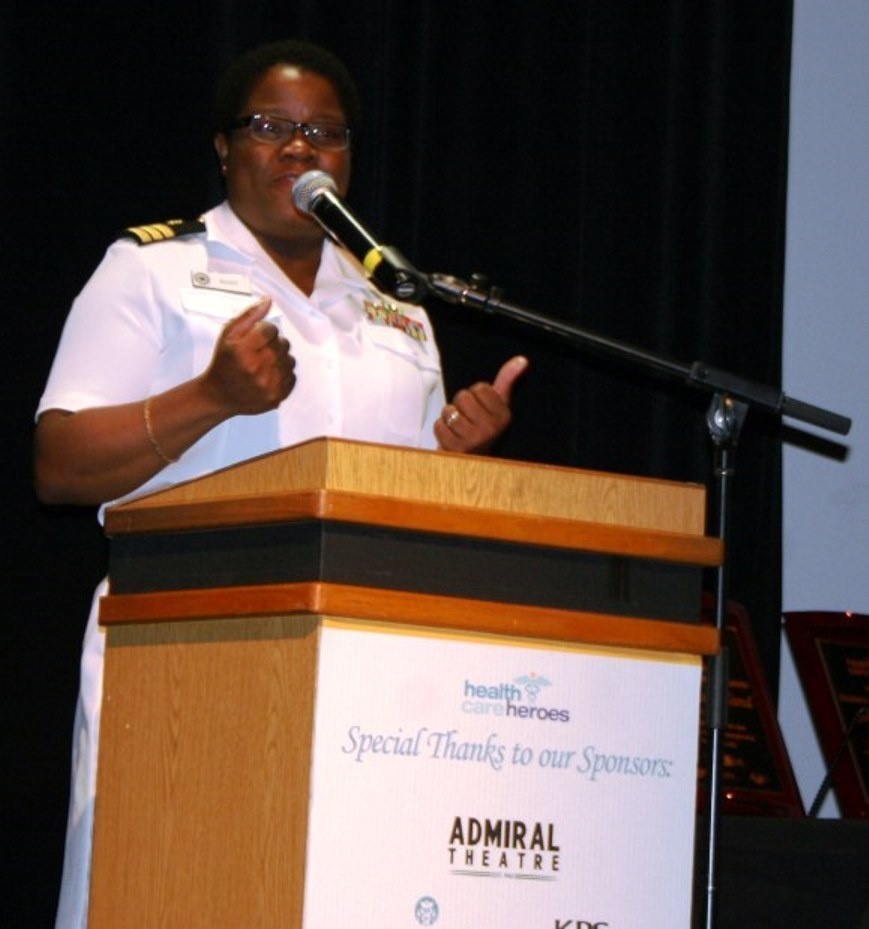 Health Care Heroes Award presented to Naval Hospital Bremerton Nurse Corps Officer