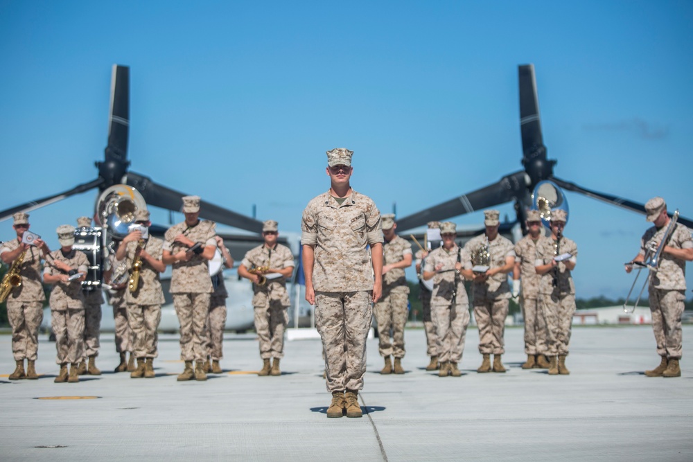 Marine Aircraft Group 26 change of command