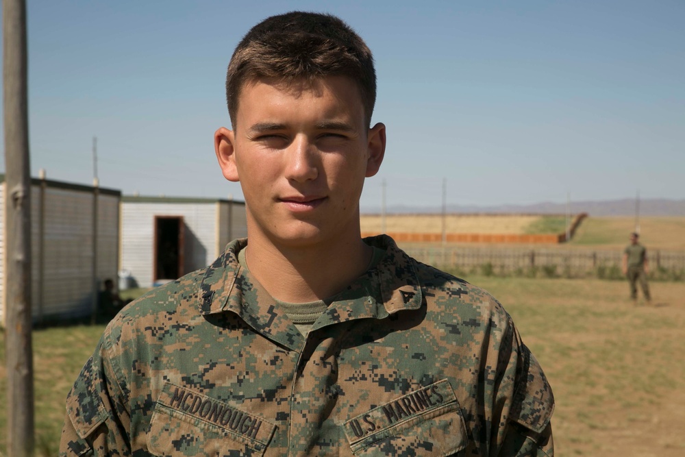 Holderness, New Hampshire Marine participates in Khaan Quest ‘15