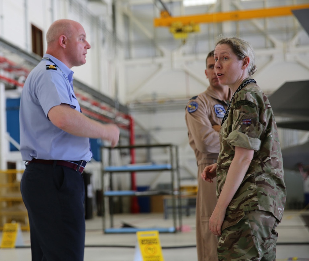 UK officials visit Fightertown
