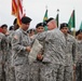 4th MEB cases colors at inactivation ceremony
