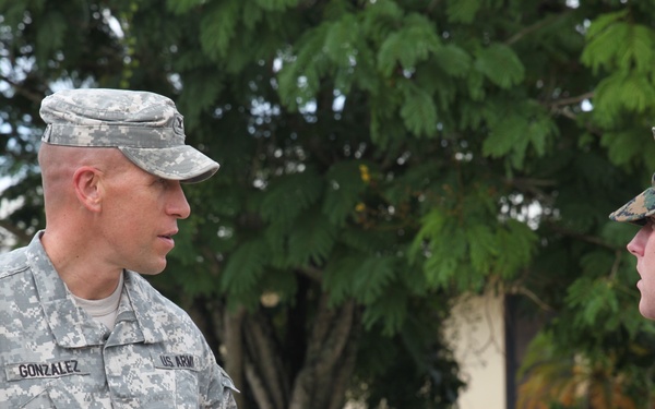 Security cooperation team arrives in Belize