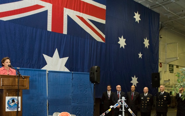 USS George Washington reception in Brisbane