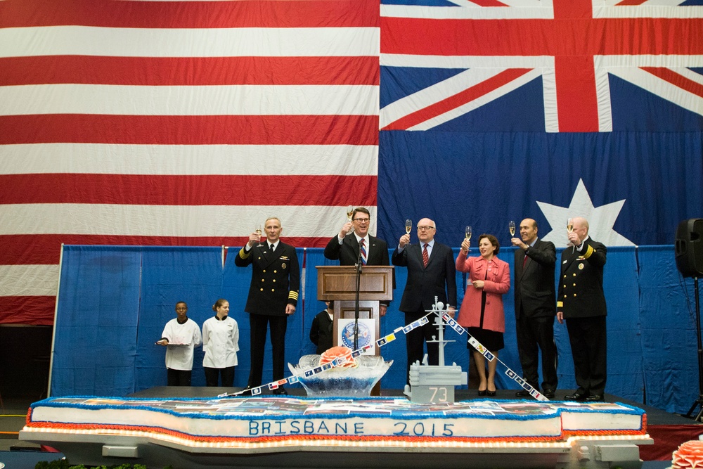 USS George Washington reception in Brisbane