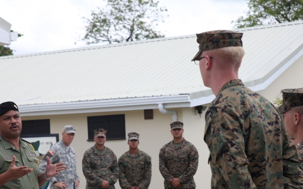 Security cooperation team arrives in Belize