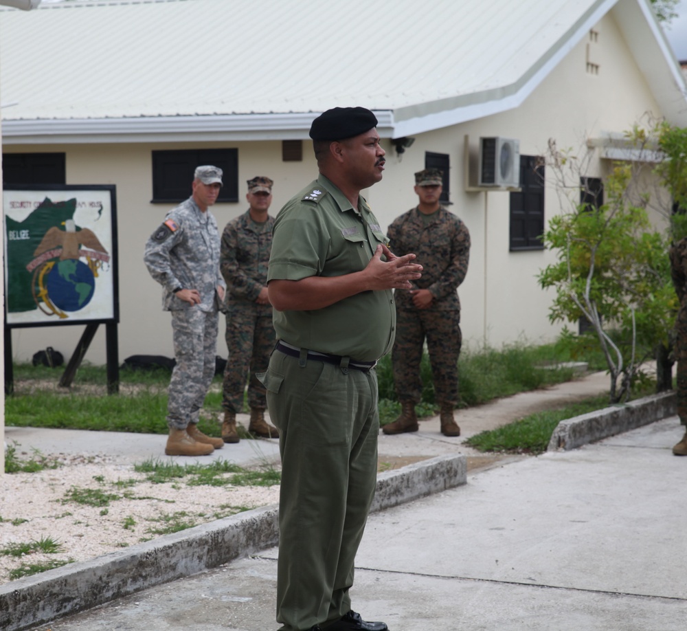 Security cooperation team arrives in Belize