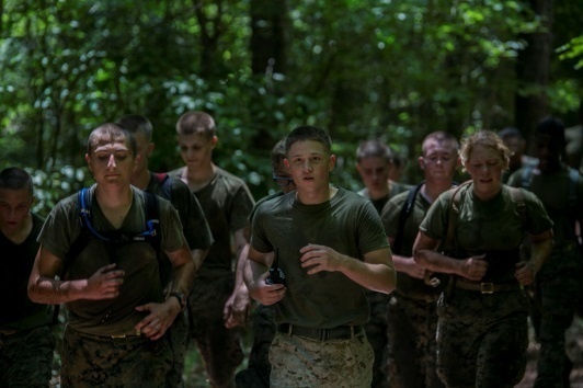 Cadets come to Camp Lejeune for summer leadership camp