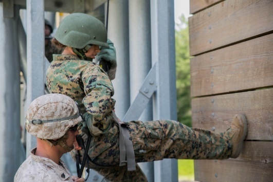 Cadets come to Camp Lejeune for summer leadership camp