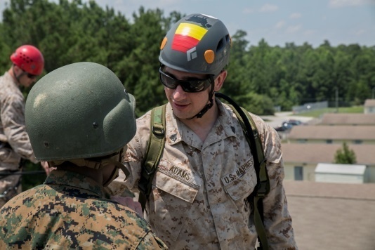 Cadets come to Camp Lejeune for summer leadership camp