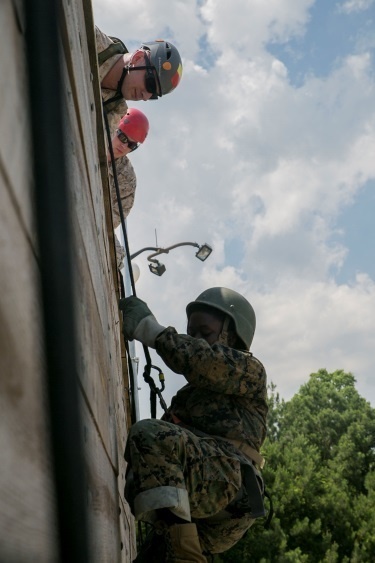 Cadets come to Camp Lejeune for summer leadership camp