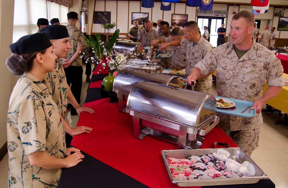 Marines cook in culinary competition at Anderson