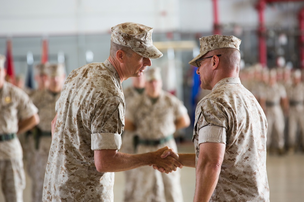 2nd MAW Change of Command