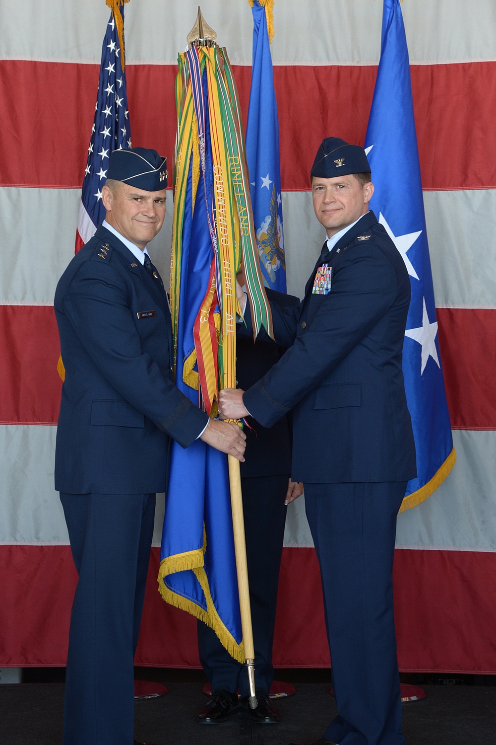 388th FW change of command