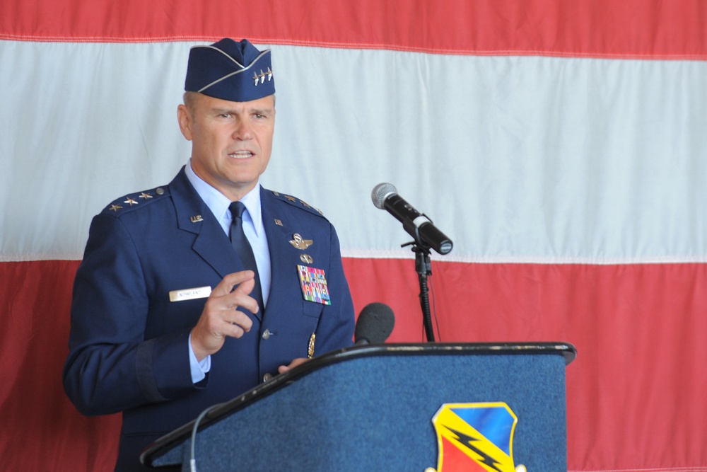 388th FW change of command ceremony