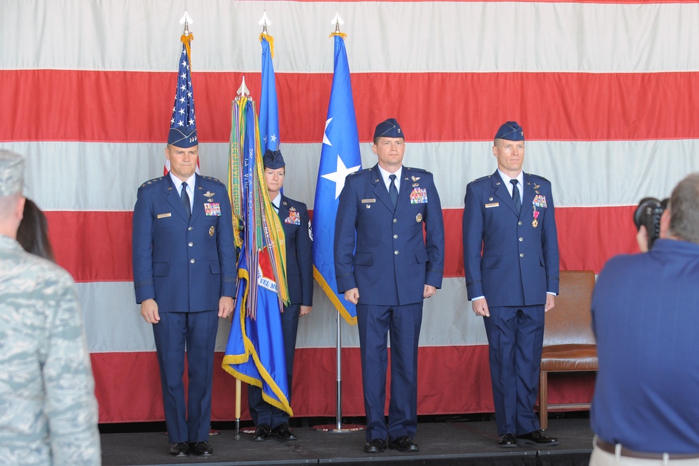 388th FW change of command ceremony