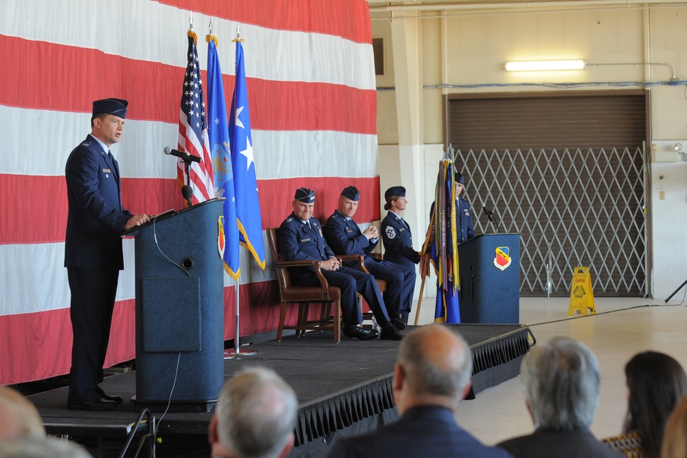 388th FW change of command ceremony