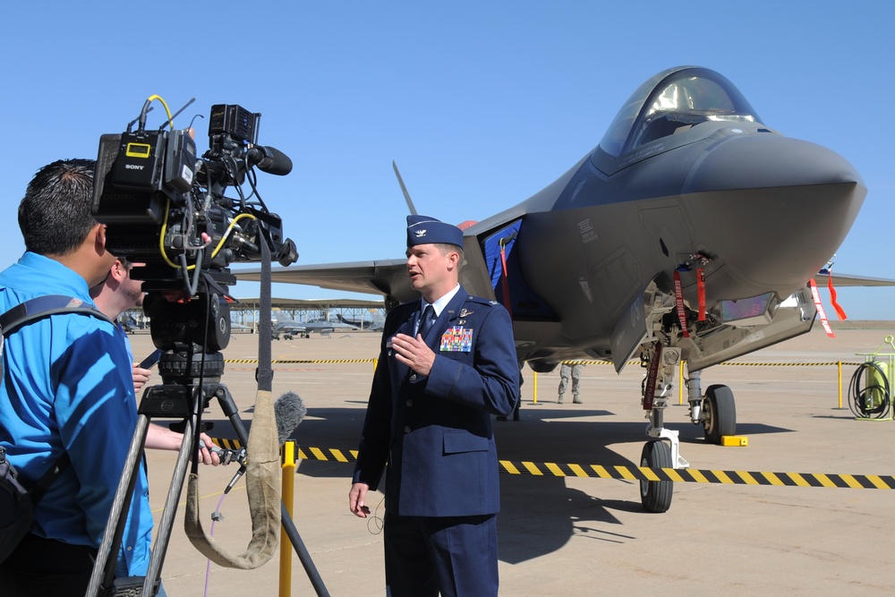 388th FW change of command ceremony