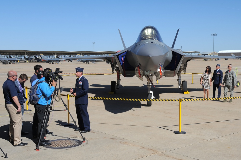 388th FW change of command ceremony