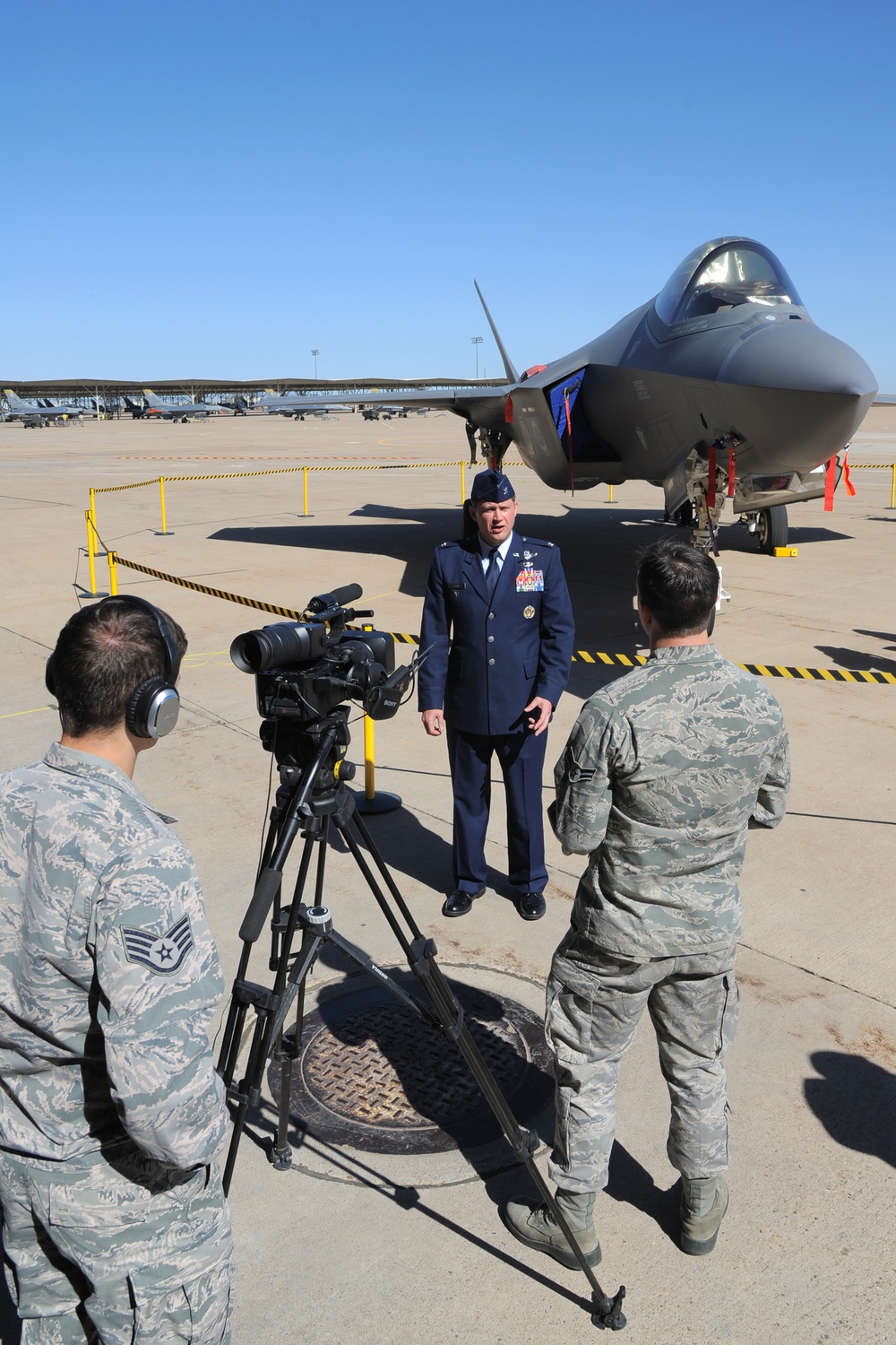 388th FW change of command ceremony