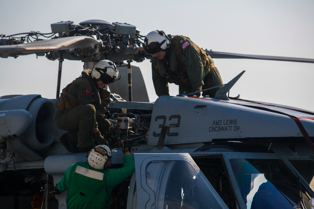 Amphibious Ready Group/Marine Expeditionary Unit Exercise Flight Operations