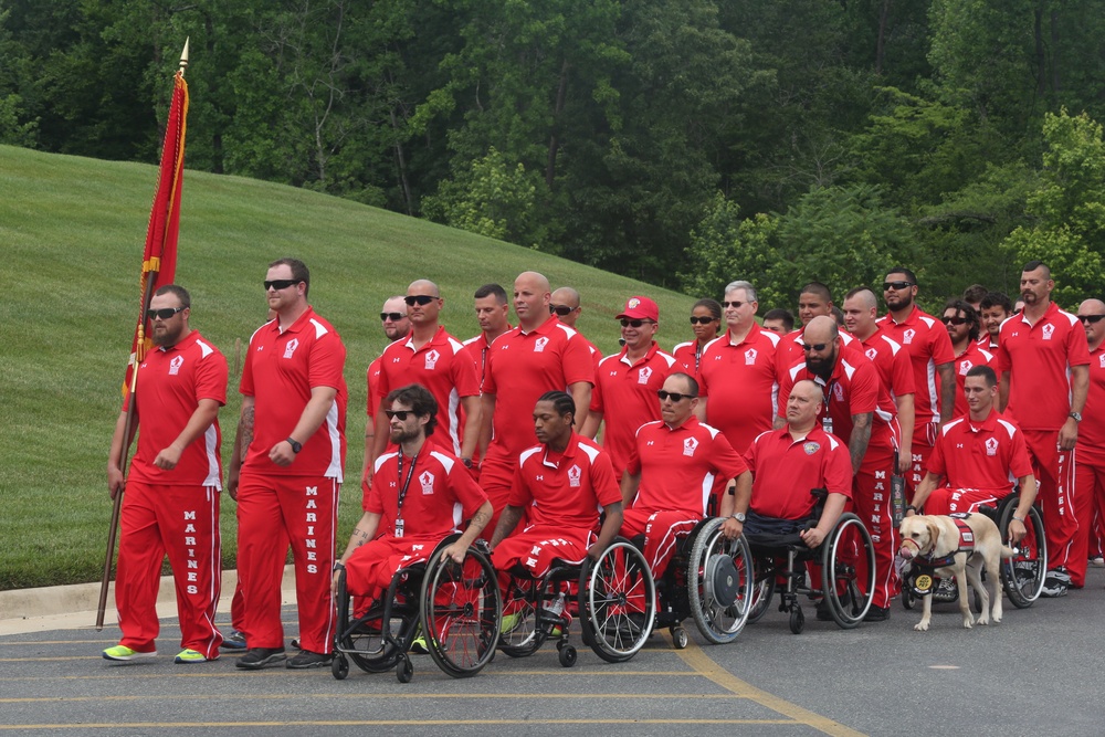 2015 DoD Wounded Warrior Games opening ceremony