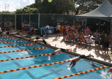 Swimmers compete for 101 Days of Summer glory