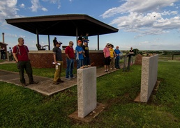 Griffin leaders learn about the importance of command and control during Staff Ride