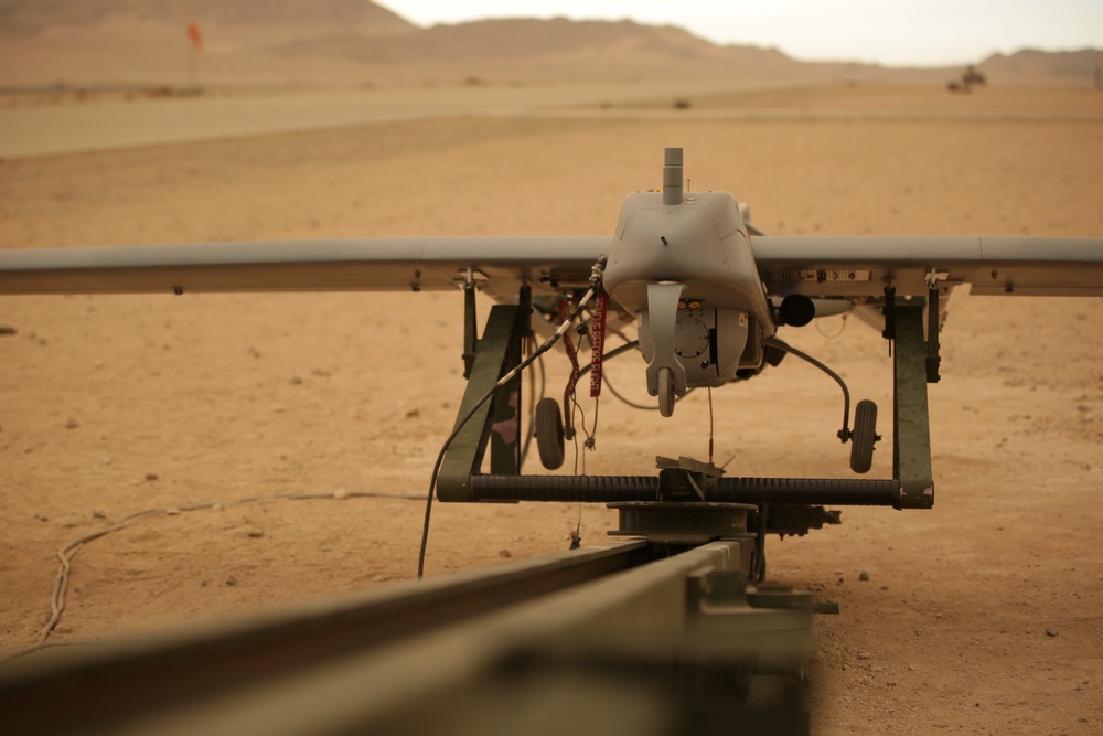 Marines Conduct UAV Exercises in Support of ITX 4-15