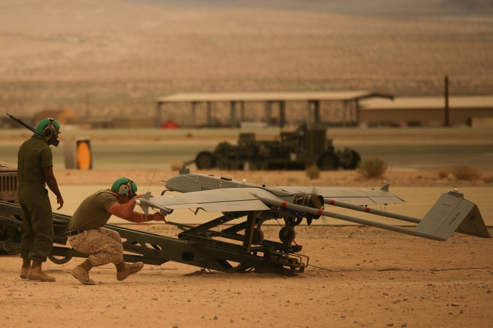 Marines Conduct UAV Exercises in Support of ITX 4-15