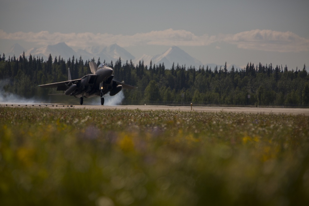 Services conduct training missions during Northern Edge 15