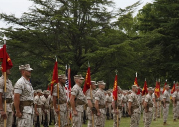 Marine Security Force Regiment Change of Command
