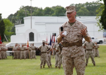 Marine Security Force Regiment Change of Command